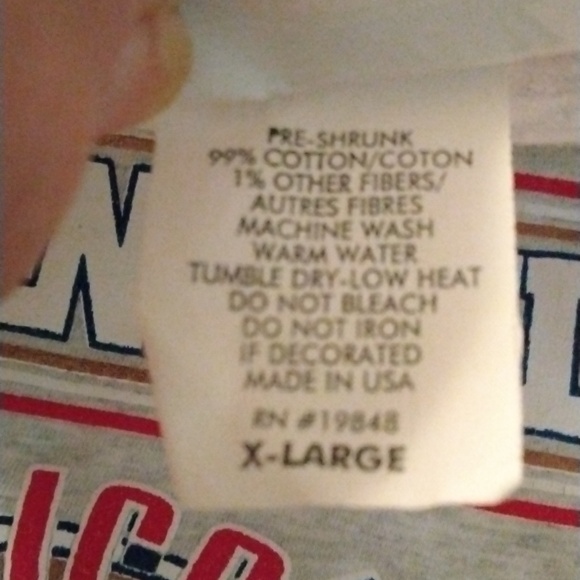 Vintage collectible 1995 World Series Cleveland Indians short sleeve T-shirt - Picture 4 of 7